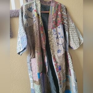 NWOT Patchwork Kimono